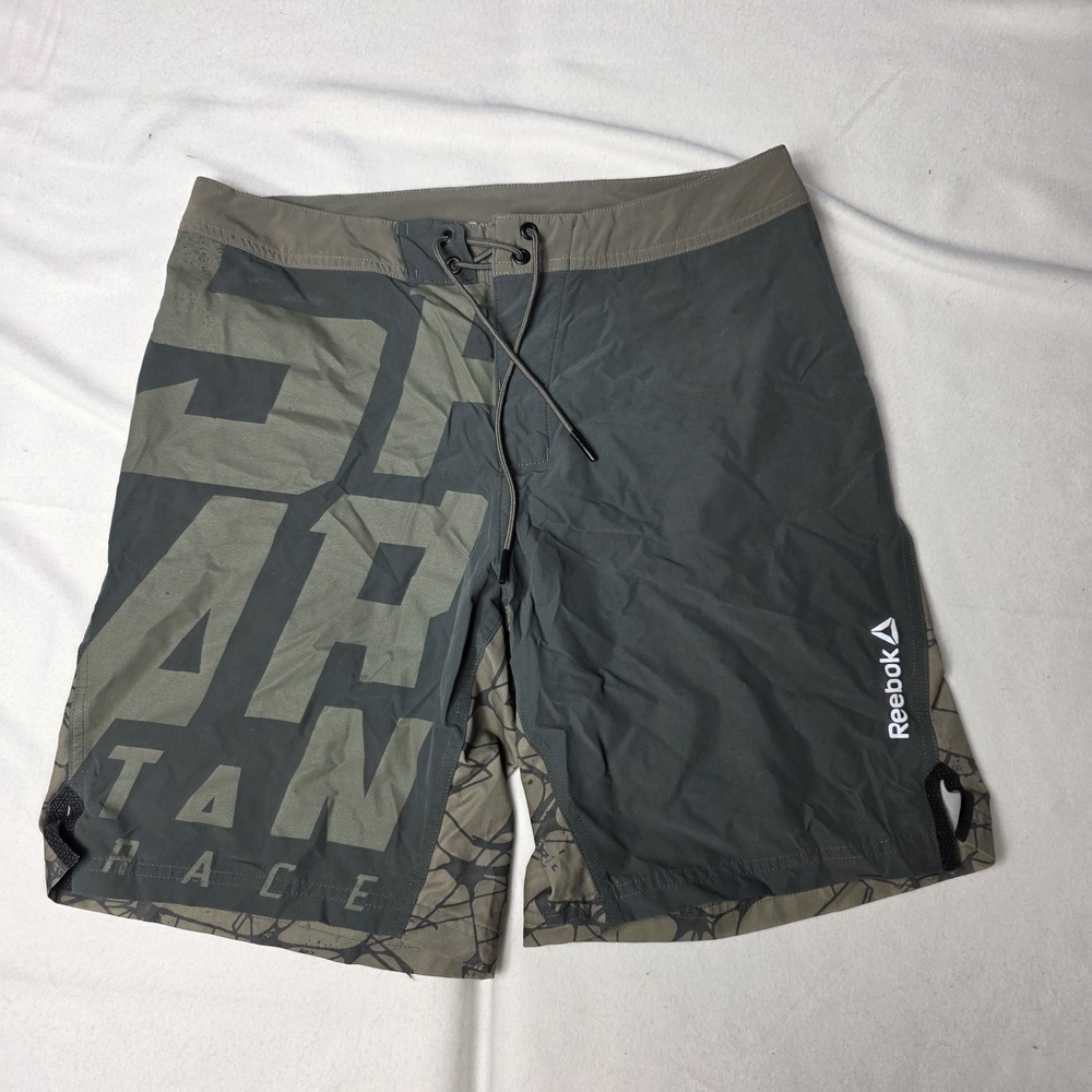 Reebok Men's shorts Spartan Stealth Mud Green small